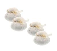 Healvian 4 bolas de masaje de moxa herbal - Cabezales de repuesto para compresas calientes, ideales para relajación, alivio del y masajes musculares.