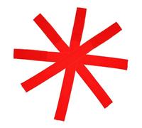 Healvian 4 Correas para Cabrestante de Remolque de Poliéster Rojo Cuerdas Resistentes para Tracción y Amarre 4 Piezas para Uso Vehículos Todoterreno y Rescate Off-Road