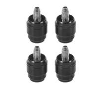Healvian 4 Juegos Inserto y Aceite de Freno Hidráulico Aguja Conector de Aleación de Aluminio, Sellado Protección contra Polvo para Sistema de Frenos de Bicicleta de Montaña