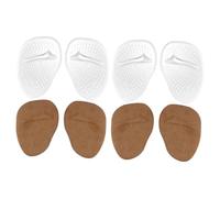 Healvian 4 Pares Almohadilla De Silicona Para El Antepié Plantillas Antideslizantes Cojines Metatarsianos Cojín De Antepié Engrosado Tacón Zapato Perder Patas Delanteras Poliuretano Pu