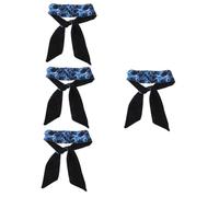 Healvian 4 Piezas Bandana Elástica Absorbente Mujeres Deportiva Yoga Ejercicio y Running Color Degradado