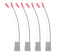 Healvian 4 Piezas de Adaptador de Arnés de Cables para Altavoces de Coche Modelo Sedán Conector de Altavoz ABS Compatible para Instalación y Reemplazo Fácil en Sistema de Audio Automotriz