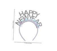 Healvian 4 Piezas Diadema de Año para Mujer y Niña Accesorio Ligero y Cómodo para Fiesta y Celebraciones de Fin de Año