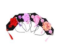 Healvian 4 Piezas Diadema Dinastía Qing para Accesorios de Cabello Decoración de Peluquería para Fiestas y Fotografía Color Aleatorio Color Aleatorio