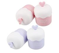Healvian 4 piezas Manual Facial Cleanser Foaming Maker Portable Bubble Foamer For Travel Skincare Tool Compact Lightweight Foam Dispenser For Deep Pore Cleansing