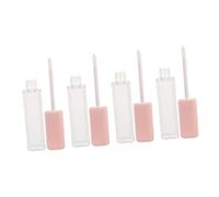 Healvian 4 piezas Tubos Labial Mate Plástico Seguro para Maquillaje DIY Portátil y Fácil de Usar