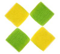 Healvian 4 Rollos Vendajes Elásticos Vendaje Autoadhesivo para Tatuajes Cinta de Agarre Cómoda Adhesivo para Mango de Máquina de Colores para Tatuajes