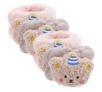 Healvian 4 Uds Correa De Muñeca Para Lavar Toallas Para El Cuerpo Diadema Para Lavado De Cara Muñequeras Muñequera Diademas Para El Pelo Banda Para La Muñeca Para Lavado De Cara