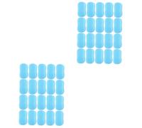 Healvian 40piezas Cepillo Esponja Para Limpiador Suave Para Cabello y Barba Para Salones De Peluquería Limpieza Eficaz Cuello y Cara