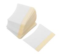 Healvian 40piezas Discos De Algodón Desmaquillantes Removedor De Extensiones De Pestañas Unidades Sin Pelusa Aislamiento Suave Portátil Para Uso Profesional Salones De Belleza