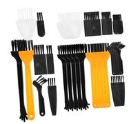 Healvian 48piezas Cepillo Pequeño De Limpieza Limpiador De Afeitadoras Cepillo Multiusos Para Huecos y Espacios Para Limpieza De Teclado y Recortador De Cerumen