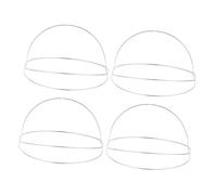Healvian 4piezas Base de Adorno de Estilo Antiguo de Marco de Diadema Flexible y Base para Manualidades para Crear Tocados Tradicionales Chinos y Postizos