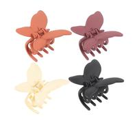 Healvian 4piezas Cabello Forma De Sujetadores Antideslizantes Para Mujeres y Clip Decorativo Para Peinados De Elegantes