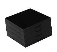 Healvian 4piezas Contenedor De Almacenamiento Uv Para Pegamento De Uñas Caja De Jalea Organizador De Protege Luz y Mantiene La
