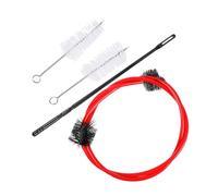 Healvian 4piezas De Limpieza Para Instrumentos De Viento Cepillo Para Boquillas y Cepillo Flexible Para Protección y