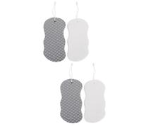 Healvian 4piezas Esponjas De Baño Para Bebés Suaves De Unidades De Esponja Natural Accesorios De Baño Suaves Para Recién Nacidos Exfoliantes y Masajeadores De Piel