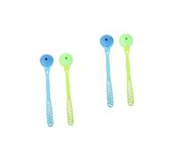 Healvian 4piezas Martillo De Masaje Portátil De Doble Cabezal Herramienta De Masaje Manual Para Alivio De Espalda y Circulación Aleatorios