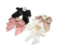 Healvian 4piezas Pinzas Pelo Butterfly Clips Accesorios Tocados Lazo Para Niña Sujetar Cabello Ordenar
