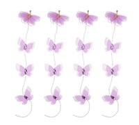 Healvian 4piezas Pinzas Pelo de Moradas para Niñas Pinzas Vintage Pelo Tocado de Novia para Fiesta de Cumpleaños de Niñas