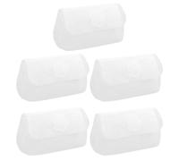 Healvian 5 Láminas de Malla de Lona Plástica Fina para Manualidades Lienzo de Malla 2 MM Perforaciones para Confección de Bolsos Accesorios para Bordado y Ganchillo DIY