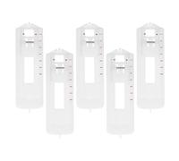 Healvian 5 Piezas Prensatelas para Máquina de Coser de Cuatro Pasos para Ojales Precisión, Accesorios de Plástico Versátiles para Proyectos de Costura en Casa