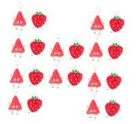 Healvian 5 Series Llavero De Frutas Peluches Felpa Lindos Dijes Para Llaveros Keychains Dibujos Animados Etiqueta Bolsa Colgando Decoración Precioso Llavero Rojo Páginas 4 Piezas X 5