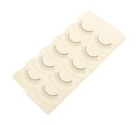 Healvian 5 Tiras de Pestañas de Práctica para Principiantes Pestañas de Química Realistas para Entrenamiento para Mejorar Habilidades de Extensión