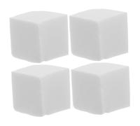 Healvian 50 Piezas Bloques De Tofu Para Decoración De Uñas Esponjas Para Difuminar Maquillaje Mini Bloques Pulidores De Uñas