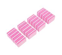 Healvian 50 Piezas Mini Bloque Uñas Esponja Cuidado Uñas Bloques De Lijado Para Pulir Manicura Herramienta De Manicura
