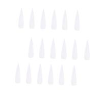 Healvian 500piezas Uñas Postizas Transparentes De Manicura Para Mujeres Accesorios De De Uñas