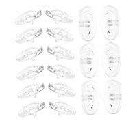 Healvian 50pares Almohadillas Nasales De Silicona Suave Almohadillas De Repuesto Para Gafas De Sol y Deportivas Cámara De Aire Para Comodidad El Puente Nasal Para Uso Prolongado