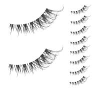 Healvian 5pares Extensiones Pestañas Postizas Essence Pestañas Mayor Tiras Artificiales