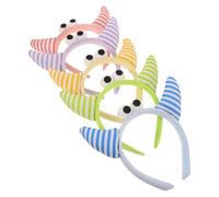 Healvian 5piezas Diademas de Cuerno para Cosplay Diademas Lindas para Fiestas de Niñas Fiestas Festivales Celebraciones Accesorios Cabello