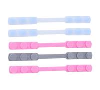 Healvian 5piezas Gancho Salvaorejas Ajustable Para Silicona Reutilizable Antideslizante Accesorio Compatible Con Orejas Sensibles Colores Aleatorios