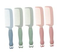 Healvian 5piezas Peine de Dibujos Animados Antiestático Mango de Silicona Peine de Plástico Forma de Conejo para Estudiantes y Niñas para Peinados Diarios sin Electricidad Estática