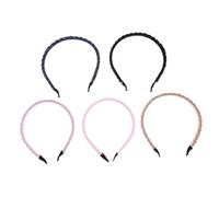 Healvian 5piezas Tocado De Cristal y Cuentas Accesorio De Moda Para Mujeres Para