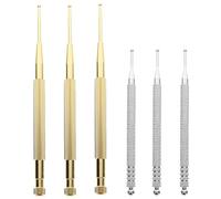 Healvian 6 bolígrafos de acupuntura - Herramienta de masaje manual, sonda para la oreja - Sonda de estimulación de puntos de presión en la oreja para reflexología facial