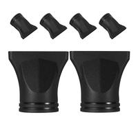 Healvian 6 boquillas de repuesto de plástico para secador de pelo, herramienta de peluquería para barberías y salones de belleza. Accesorio para secadores de pelo con un diámetro de 4,4 a 4,6 cm.