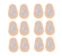 Healvian 6 Pares de Parches Adhesivos Ojo de Telas No Tejidas Blancos, Super Elásticos Buena Permeabilidad al Gas, Ideales para Heridas Corporales Varios estilos