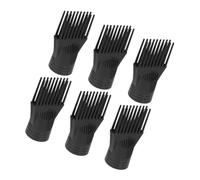 Healvian 6 Piezas Accesorios Para Secador De Pelo Boquillas De Repuesto Peine y Accesorios Para Salón y Hogar Para Secador De Pelo De Salón