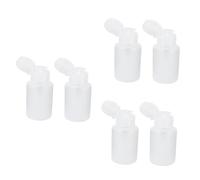 Healvian 6 Piezas accesorios para uñas loción botella de spray de tamaño de viaje Botella de almacenamiento para quitar el esmalte de uñas botellas de spray mini envase