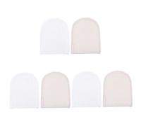 Healvian 6 Piezas guantes de toalla de baño guantes exfoliantes corporales guante de exfoliación corporal manopla baño esponja baño depurador guante de baño para el cuidado de la piel