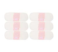 Healvian 6 Piezas Reusable Cotton Menstrual Pads Washable Breathable Panty Liners For Postpartum Care Soft Comfortable Absorbent Cloth Pads For Daily Overnight Use