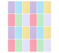 Healvian 600 Unidades Tarjetas de Papel Blanco para Palabras Escritas Mano Cajas para Notas y Manualidades