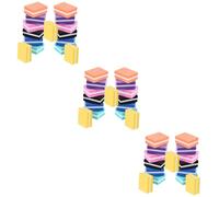 Healvian 63 Piezas Bloque De Lijado De Uñas Lima De Uñas De Esponja De Limas De Uñas Herramientas De Uñas De Manicura Pulidor De Uñas Clavo Bloque De Amortiguamiento Mini