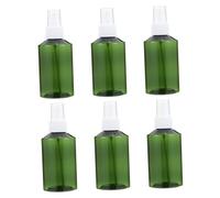 Healvian 6piezas Botella Pulverizador De Viaje Frascos De Perfume Prueba De Fugas Verde