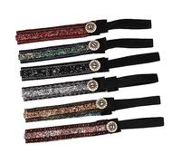 Healvian 6piezas De Mujer Con Botones De Accesorio Elástico Para Diseño Cómodo y Práctico Para Actividades y