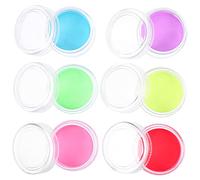 Healvian 6piezas Delineador De Ojos Kit Sombras Ojos Exquisito Maquillaje Para Cosplay Colores Resistente Al Agua