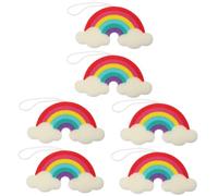 Healvian 6piezas Esponjas De Ducha Para Niño Niña Diseño y Suave Para Baños Infantiles Exfoliación Suave y Ahorro De Jabón Para Piel Sensible y Limpieza Diaria
