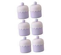 Healvian 6piezas Lavador Manual Para Rostro Herramienta De Limpieza Facial Botellas De Portátiles Para Jabón y Champú